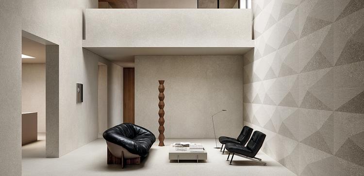 ConceptStone | Emilceramica Gres Porcellanato Ergon Conceptstone Pietra Living Grey Nativa,grey Bocciardata,grey Scalpellata Immagine Gallery | Emilceramica