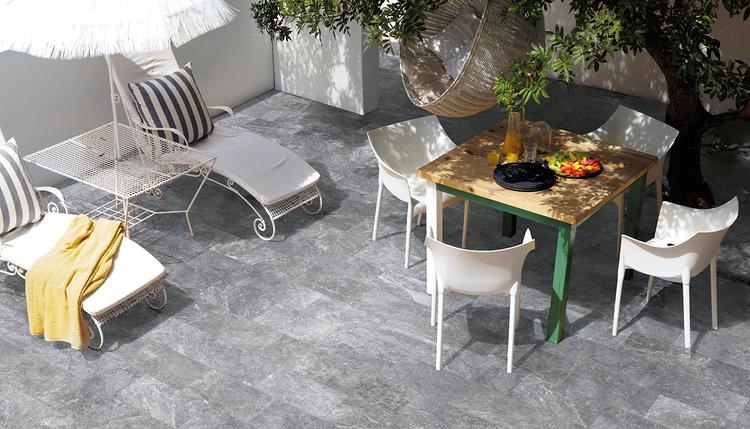 Externa | Emilceramica Gres Porcellanato Emil Externa Pietra Esterni Grigio Immagine Gallery | Emilceramica