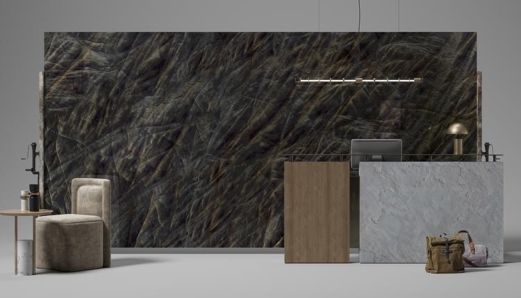 Level Marmi | Emilceramica Gres Porcellanato Level Level Marmi Marmo Spazi Pubblici Vitrum Black Immagine Gallery | Emilceramica