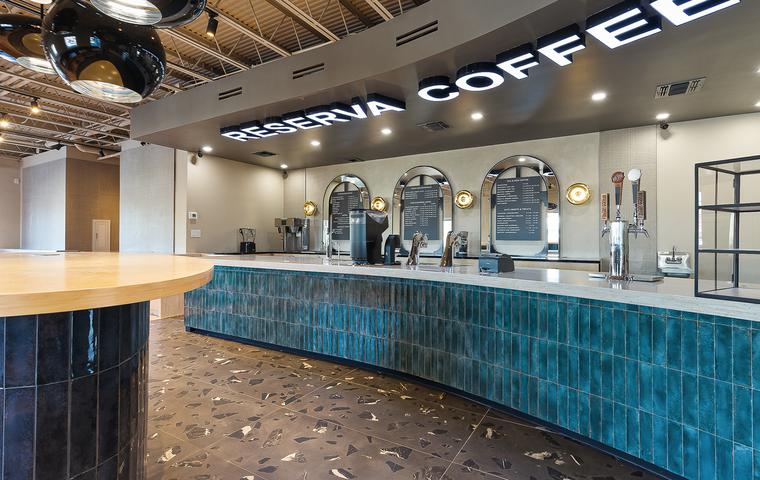 Un incontro di stili per una pausa caffè originale