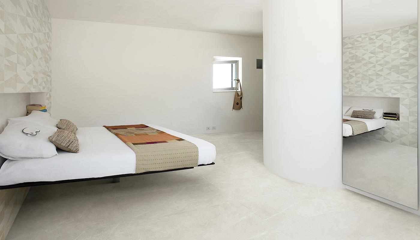 Eureka camera da letto bianco pietra 349