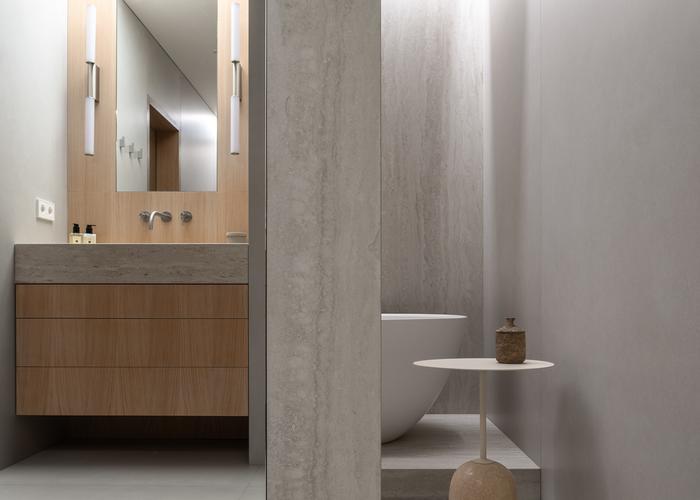 Il fascino elegante del travertino