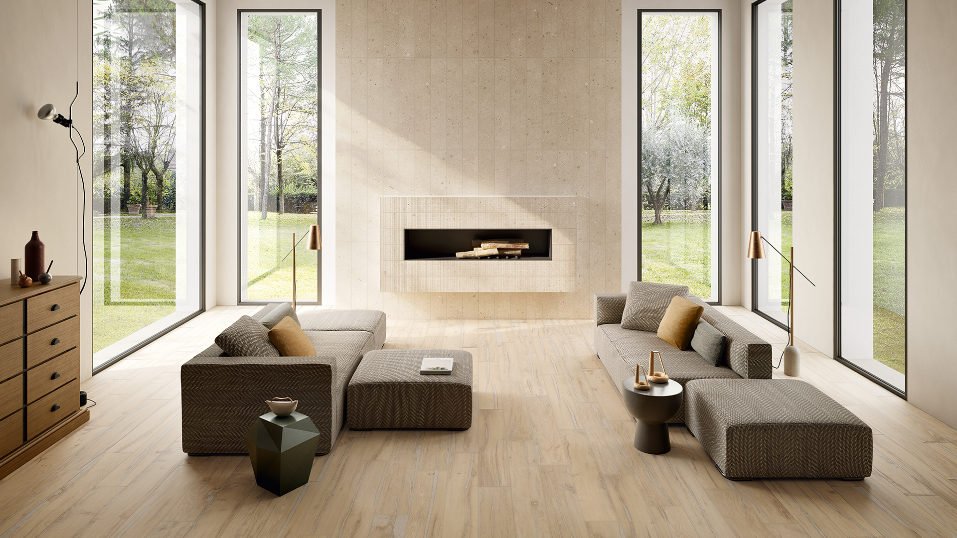 Gres porcellanato: l'effetto legno meglio di un parquet