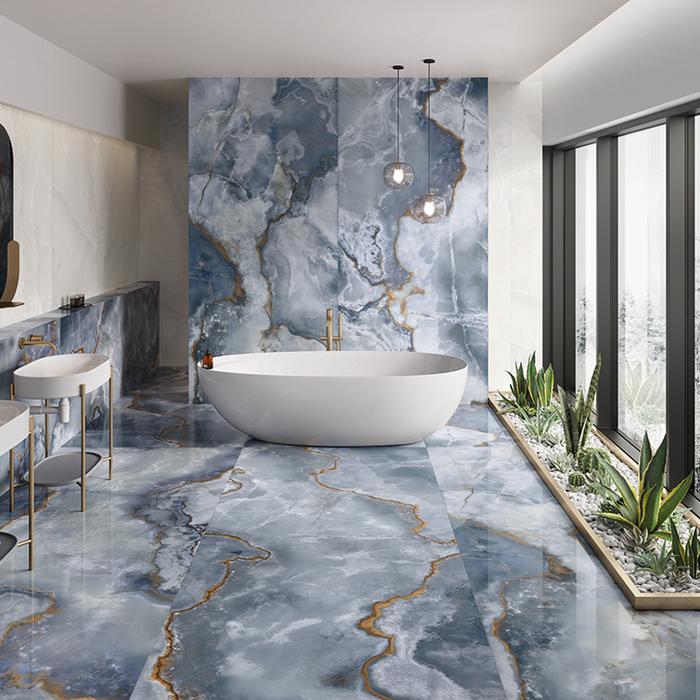 Bagno effetto marmo: il gres porcellanato per un bagno elegante 247 Bagno effetto marmo: il gres porcellanato per un bagno elegante 247