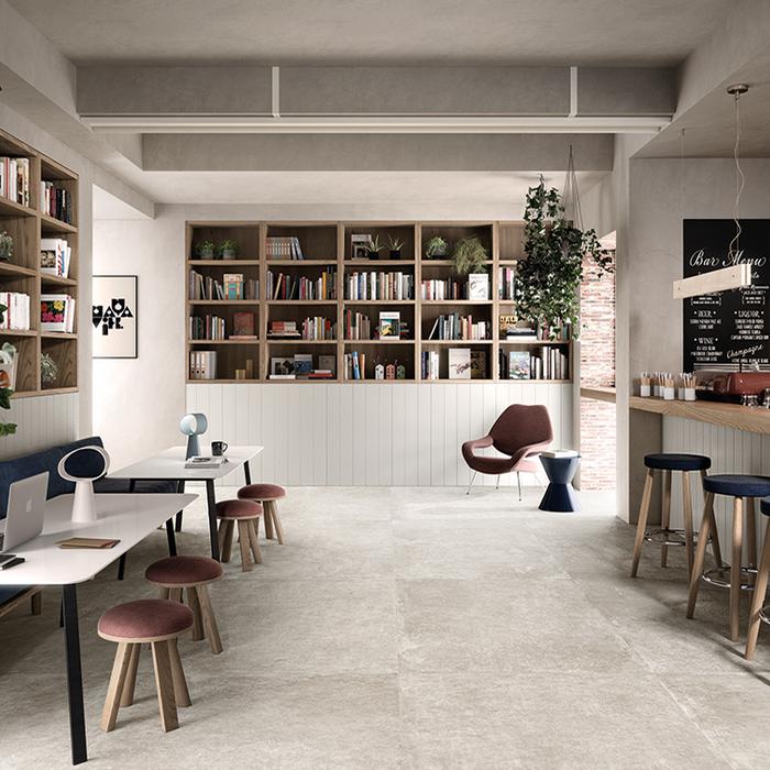 Stile minimal ed elegante: il gres porcellanato grigio 258