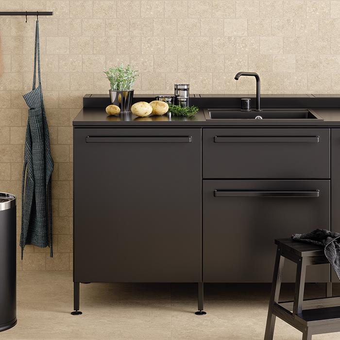 Ispirazioni e idee per una cucina in gres porcellanato 257 Ispirazioni e idee per una cucina in gres porcellanato 257
