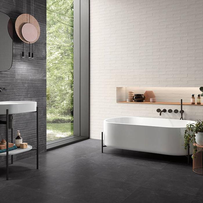 Piastrelle con texture: l’effetto wow per il tuo bagno 16 Piastrelle con texture: l’effetto wow per il tuo bagno 16