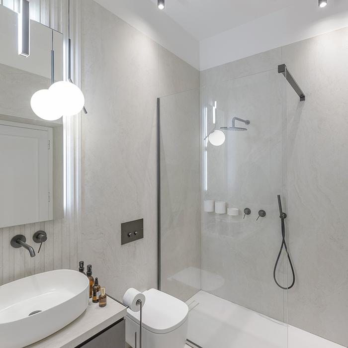 I nuovi bagni della casa dello Chef Max Mariola 434