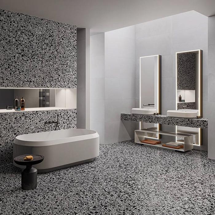 Piastrelle con texture: l’effetto wow per il tuo bagno 16 Piastrelle con texture: l’effetto wow per il tuo bagno 16