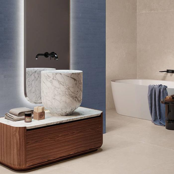 Piastrelle con texture: l’effetto wow per il tuo bagno 16 Piastrelle con texture: l’effetto wow per il tuo bagno 16